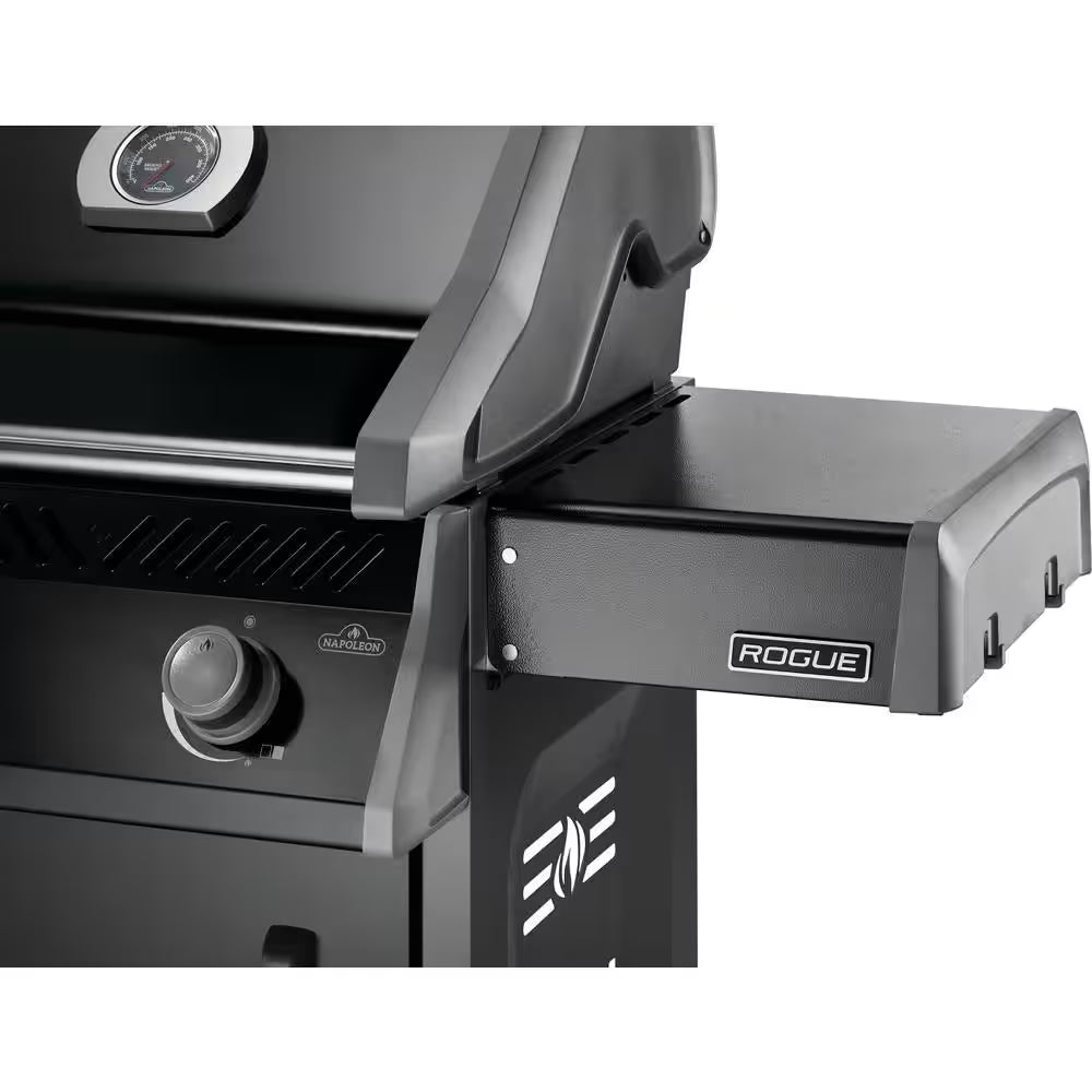 Rogue 525 4-Burner Propane Gas Grill in Black